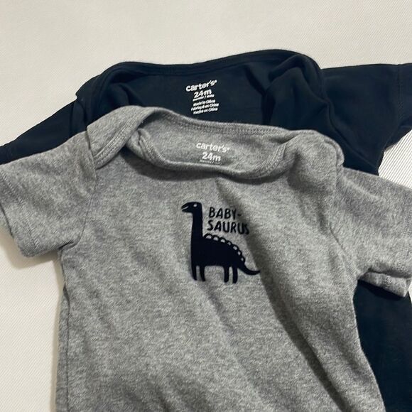 Carter’s Baby Dinosaur Onesies (2pk) - Picture 3 of 3